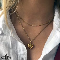 "Elllie" 18 carat gold plated necklace / choker