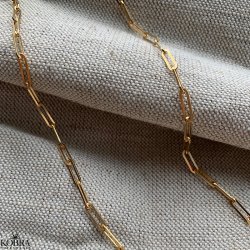 "Quinn" 18 karat forgyldt halskde