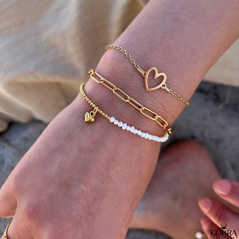 "Colorado" chunky gold bracelet