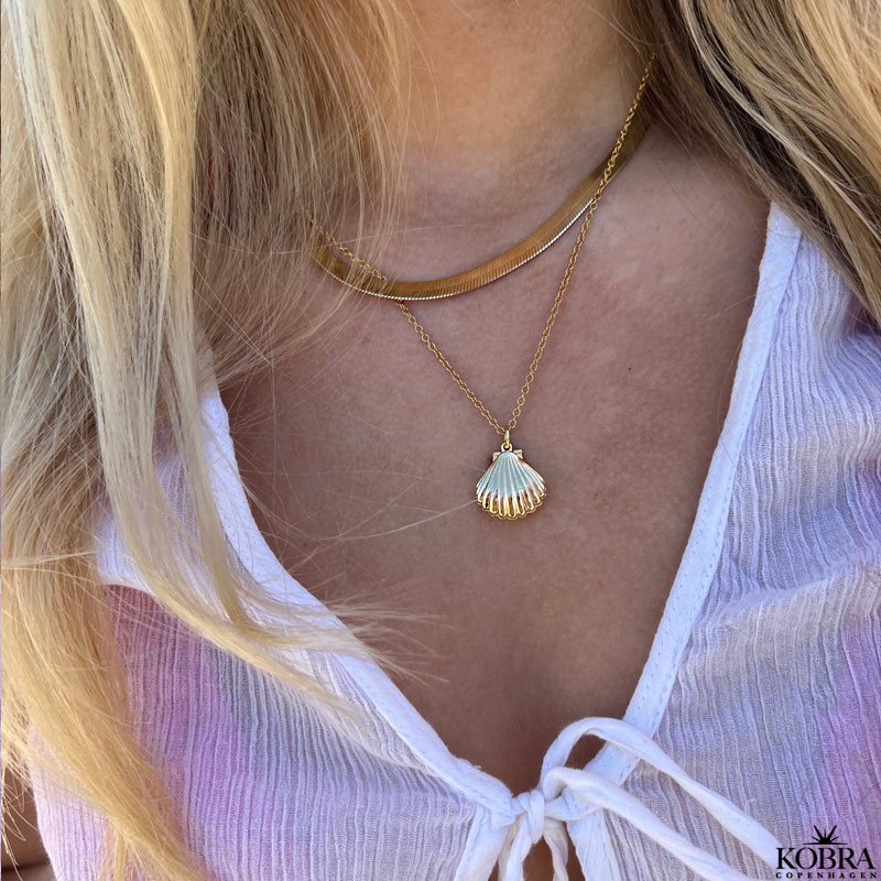 "Mason" hunky gold herringbone chain