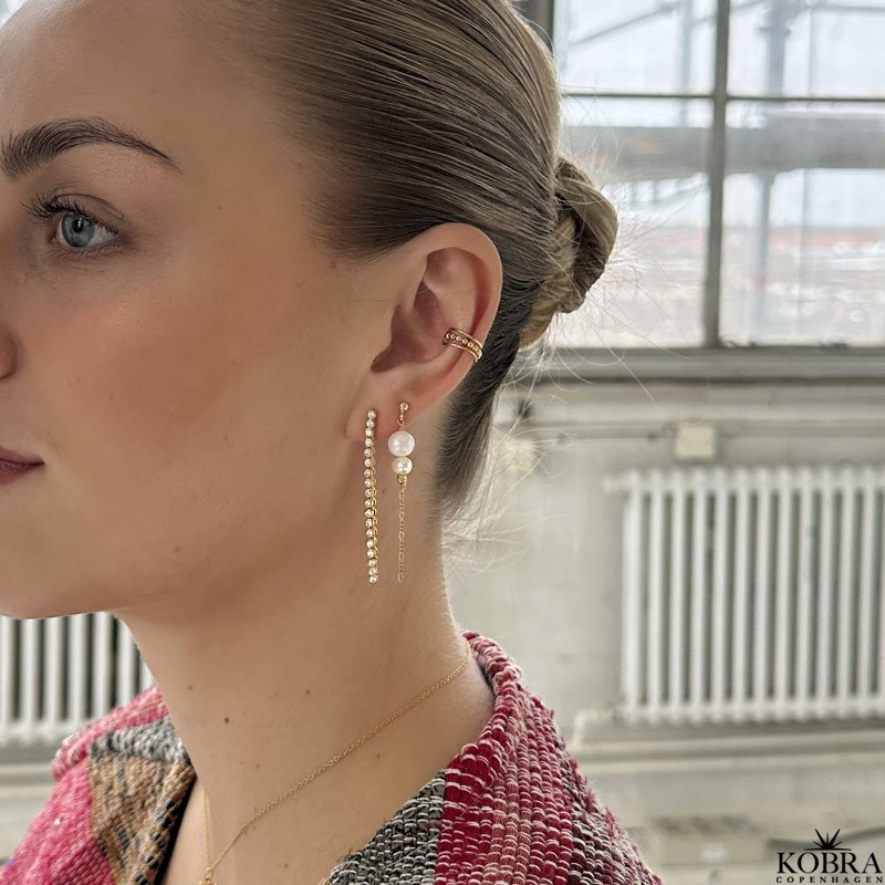 "Eliana" guld earcuff