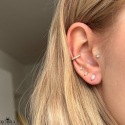 "Tarik" 18 karat forgyldt "mikro" restik (1 stk)