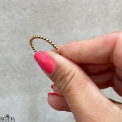 "Mellow" Ring in 18 carat gold plated sterling silver