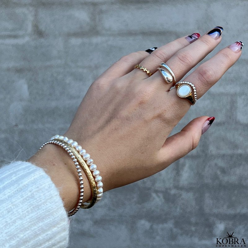 "Electric" 18 karat forgyldt armbnd / armlet