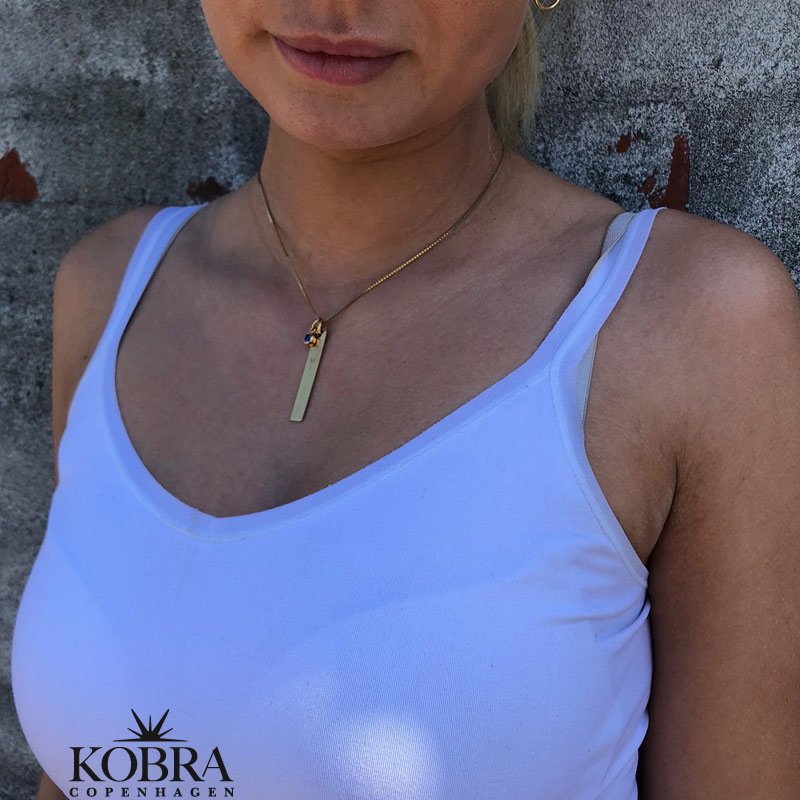 "Alliance" pendant in silver including engraving and optional gem