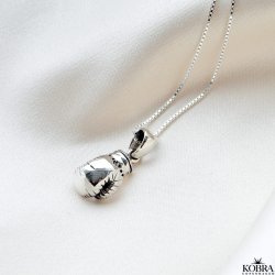 "Boxing" slv boksehandske halskde