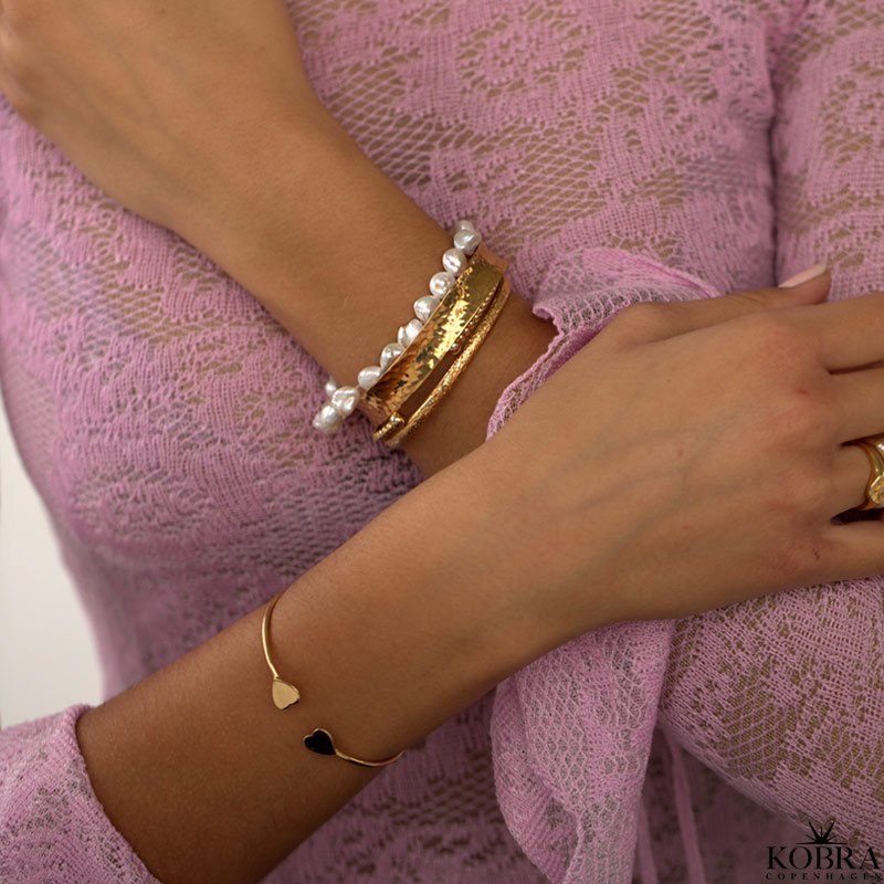 "Electric" 18 karat forgyldt armbnd / armlet