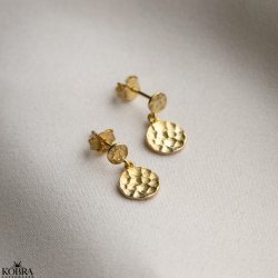 "Rylie" hammerslet guld reringe