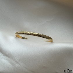 "Electric" 18 karat forgyldt armbnd / armlet