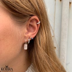 "Spring" restikker i 18K forgyldt