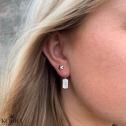 "Grace" sm firklvere i slv med lille sten