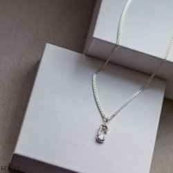 "Morton" slvhalskde med dit bogstav