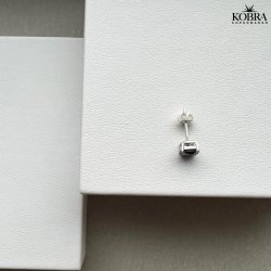 "Trent" restik med sort zirkonia sten