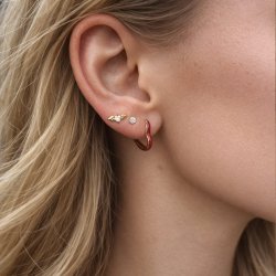 "Classy" forgyldte �restikker i small, medium eller large