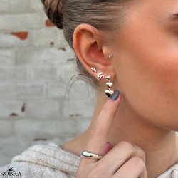  "Sweet Cherry" 1 stk kirseb�r �rering, s�lv