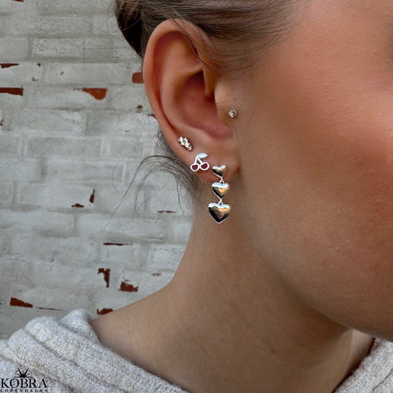  "Sweet Cherry" 1 stk kirseb�r �rering, s�lv