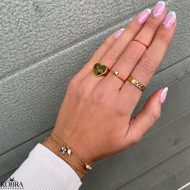 "Ellie" 18 carat gold plated bracelet