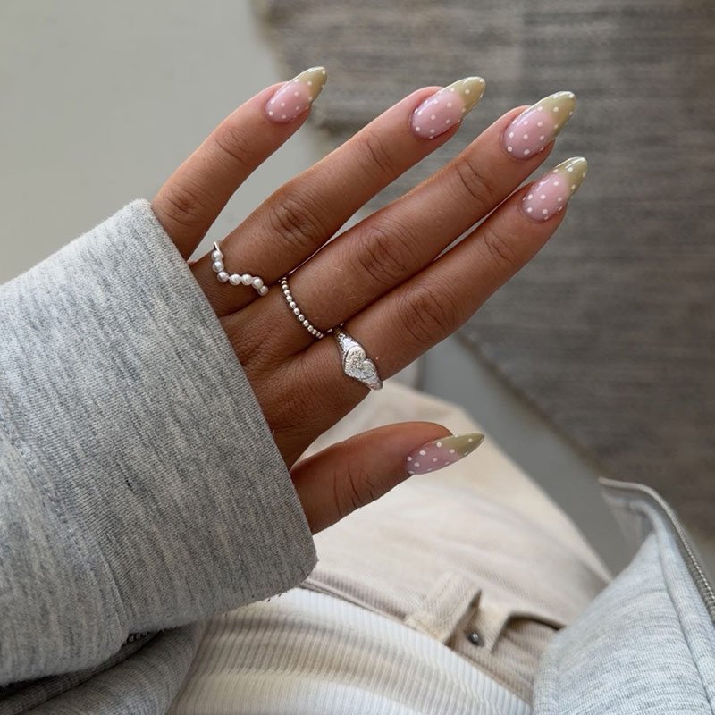 "Esther" Crushed Heart Ring in Sterling Silver