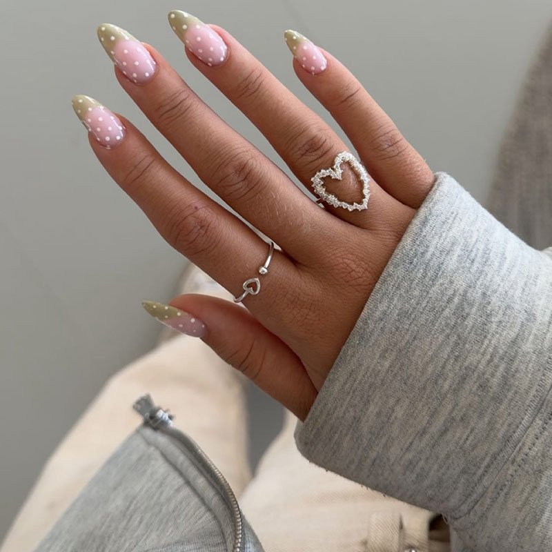 "Mikami" stor hjerte formet ring i s�lv