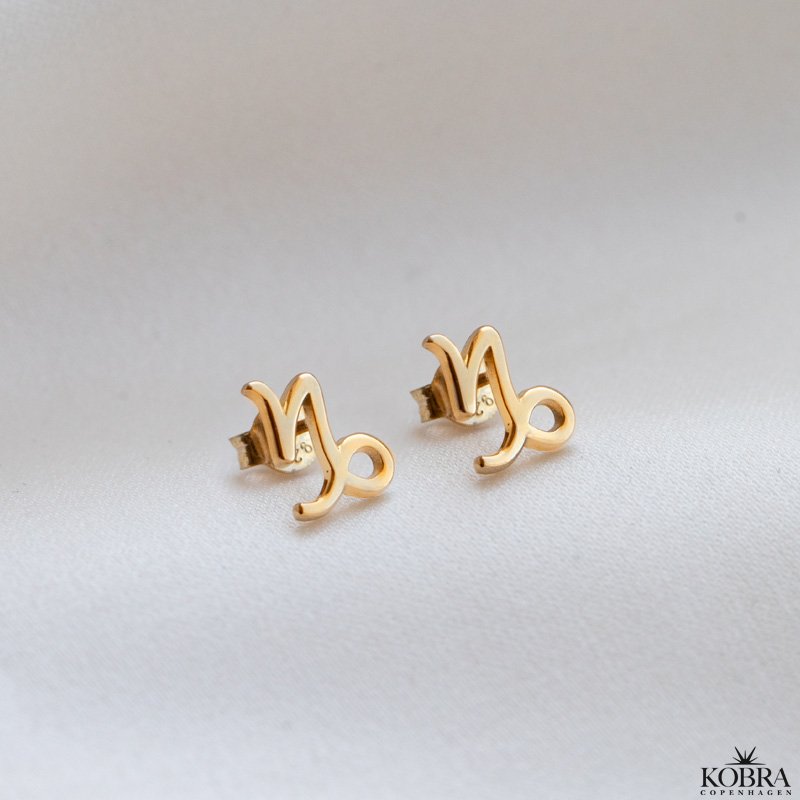 "Hoshi" guld reringe med dit stjernetegn!