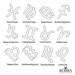 "Hoshi" slv reringe med dit stjernetegn!