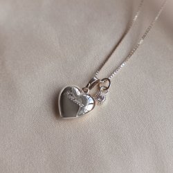 "Poise" Birthstone i s�lv eller forgyldt