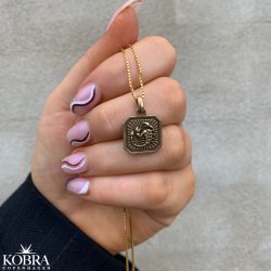 "Icon" 18 karat forgyldt stjernetegnshalskde