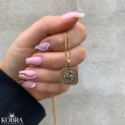 "Icon" 18 karat forgyldt stjernetegnshalskde
