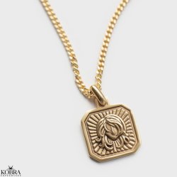 "Icon" 18 karat forgyldt stjernetegnshalskde