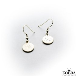 "Aliby" Sm ID tag reringe med personlig gravering i slv