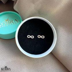 "Always" Infinity reringe med sten i forgyldt