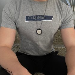 "James" rundt dogtag i stl med gravering