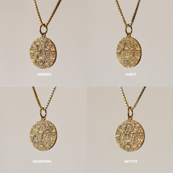 "Starstruck" 18k Gold Plated Zodiac Necklace