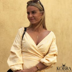 "Holly" Necklace in 14 carat gold plated sterling silver