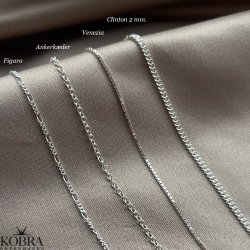 Silver necklace with own design