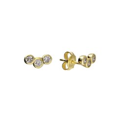 "Katrina" �rh�ngen med Zirkonia � 18K F�rgyllda