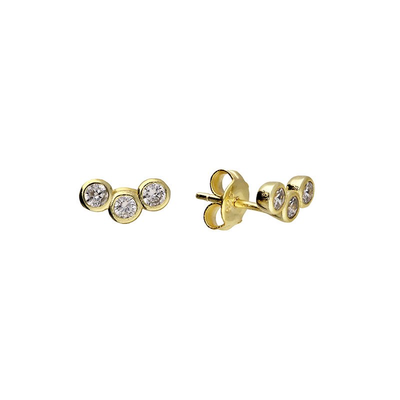 "Katrina" �rh�ngen med Zirkonia � 18K F�rgyllda