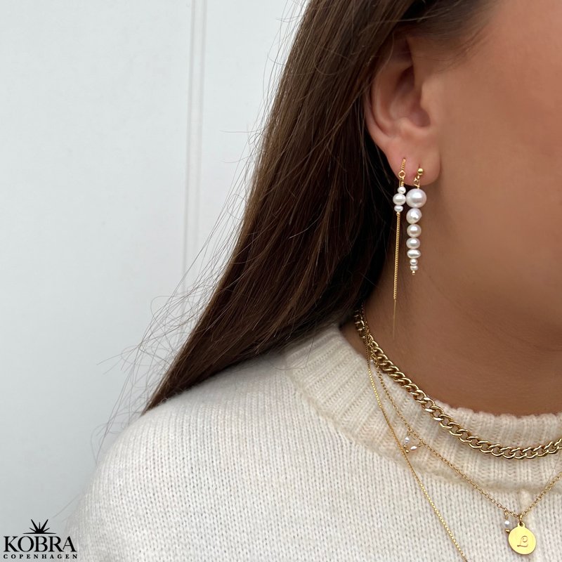 "Panzer" 18 carat gold plated chunky panzer necklace