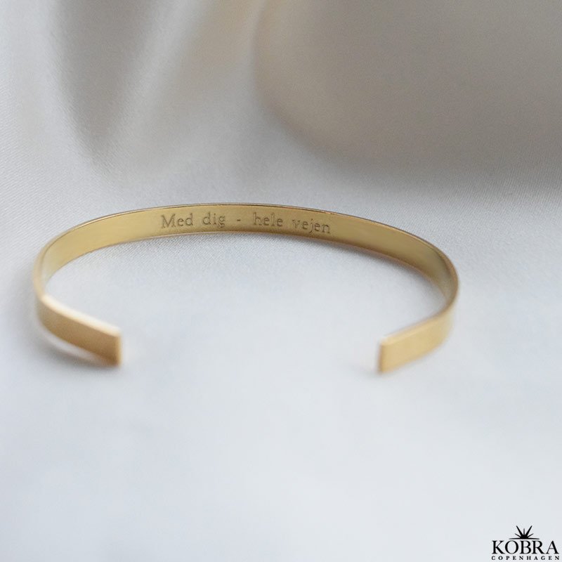 AMORY cuff  18k gold-plated unisex bracelet
