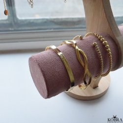 AMORY cuff  18k gold-plated unisex bracelet