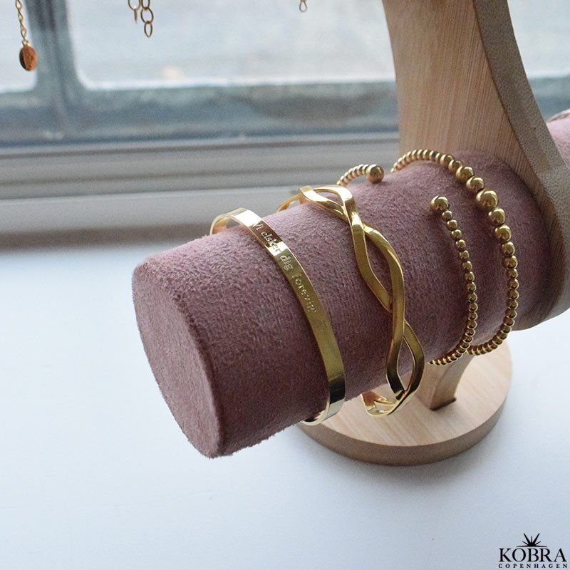 AMORY cuff  18k gold-plated unisex bracelet