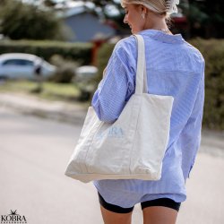 KOBRA copenhagen shopping bag med blt logo