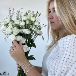 "Flow" snake ring in silver