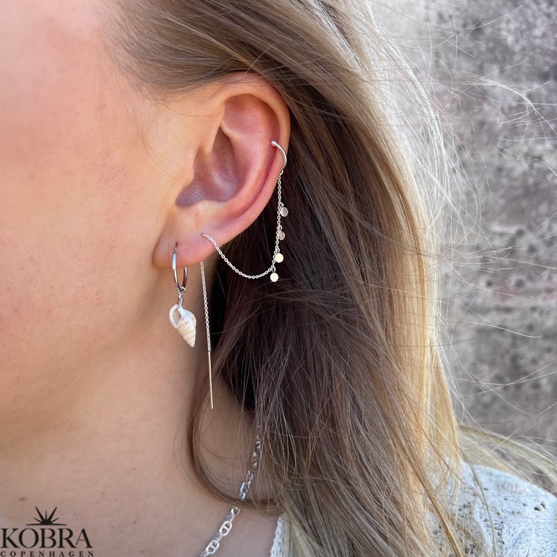 "Elma" earcuff in silver 