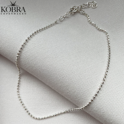 "Mellow" ankle chain with silver balls