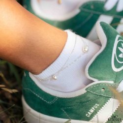 "LaBelle" perle ankelkde i slv