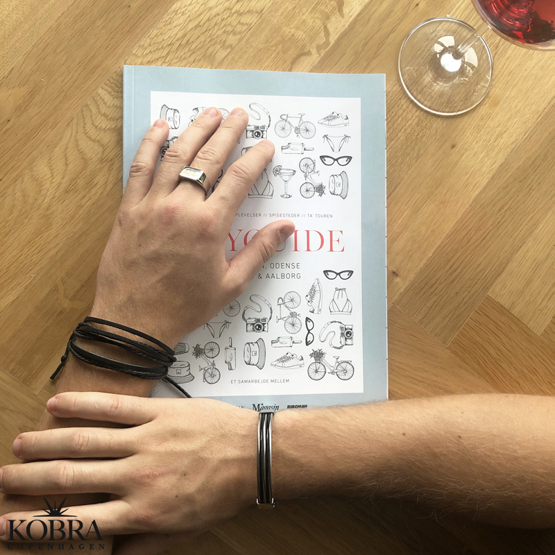 "Brandon" Stl ring med gravering