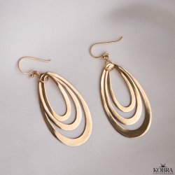 "Lazy" Store unikke reringe i guld