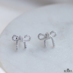 "Leonora" mini sljfe reringe med sten i slv