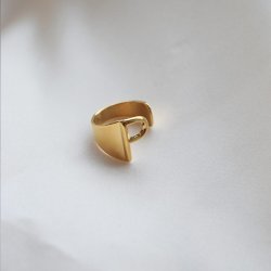 "Initial Bold Ring"